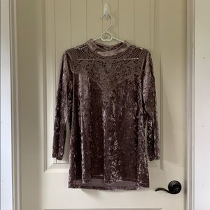 Velvet Blouse